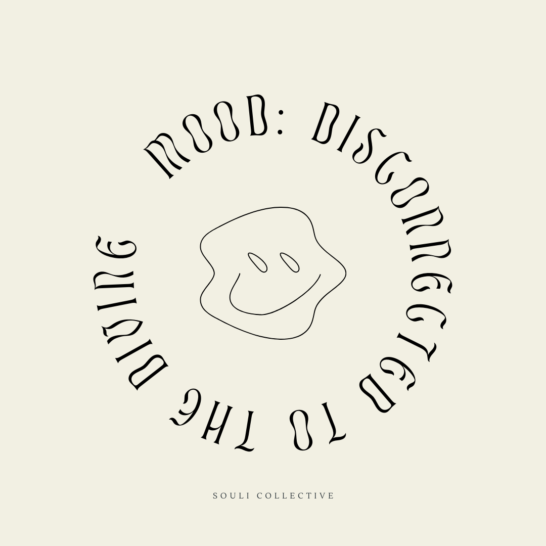 Tips & tools for the mood: Disconnected to the divine